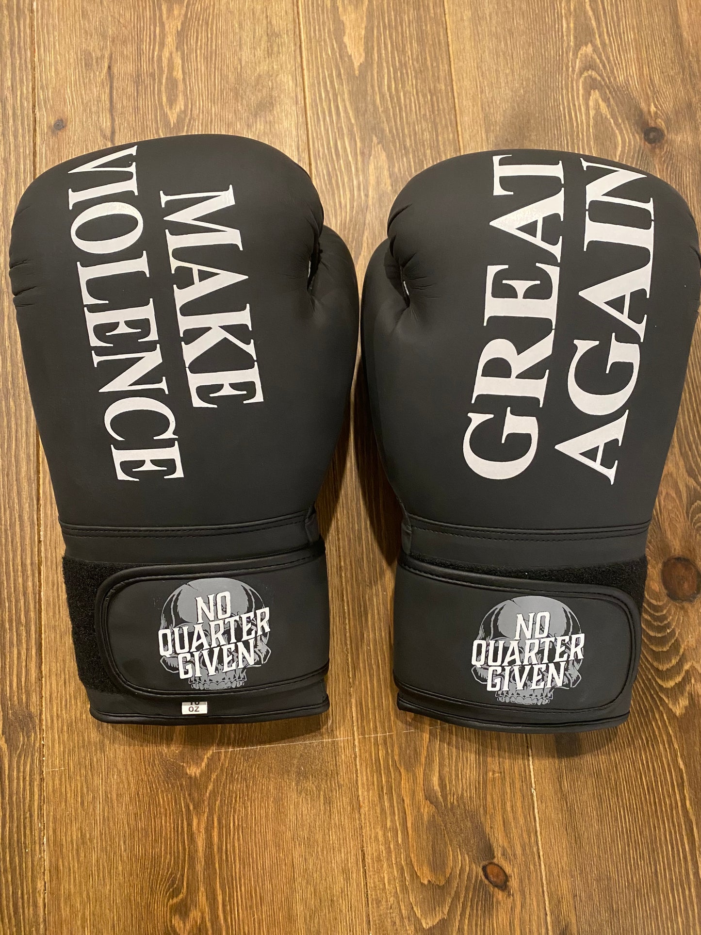 Make Violence Great Again Black 16oz Gloves