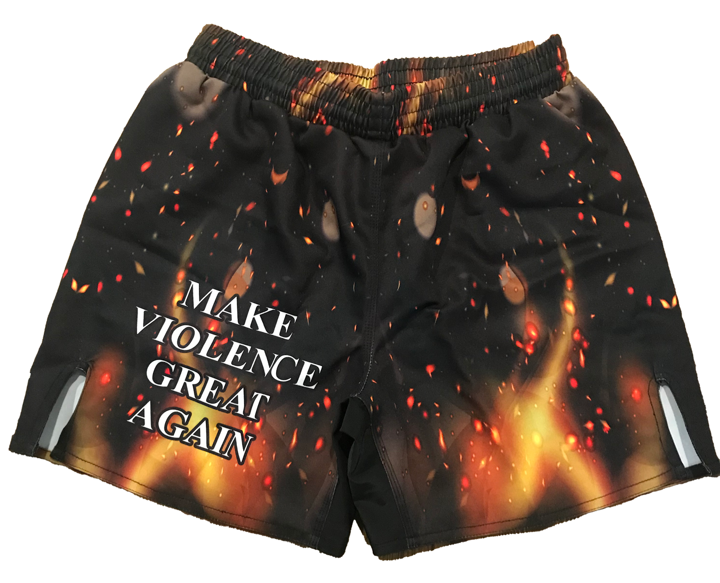 Flame and Ash Grappling Shorts