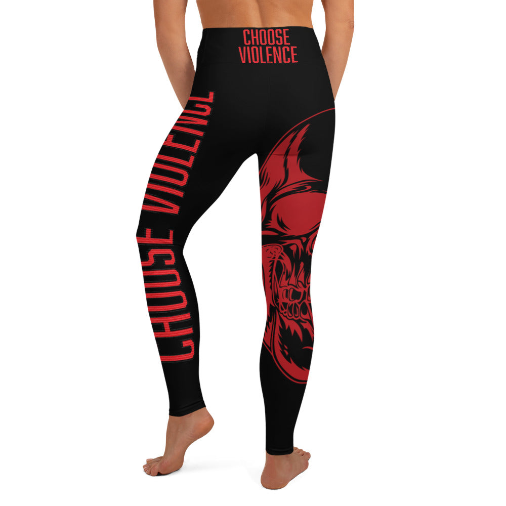Choose Violence Women's Black Spats