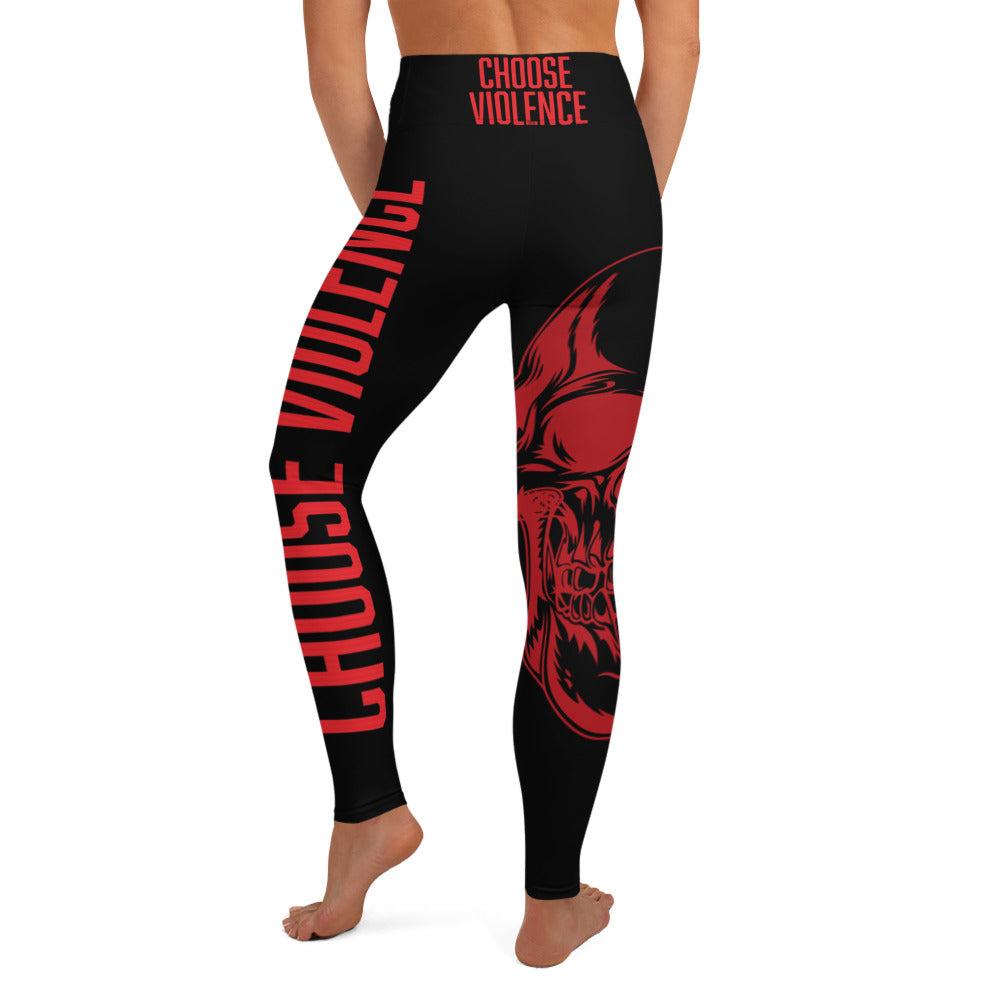 Choose Violence Women's Black Spats
