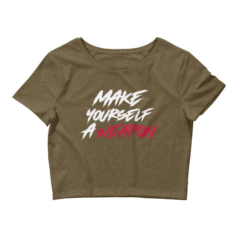 Weapon Women’s Crop Tee