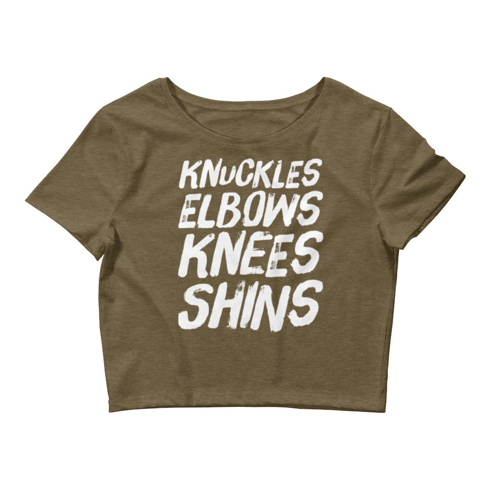 Knuckles Women’s Crop Tee