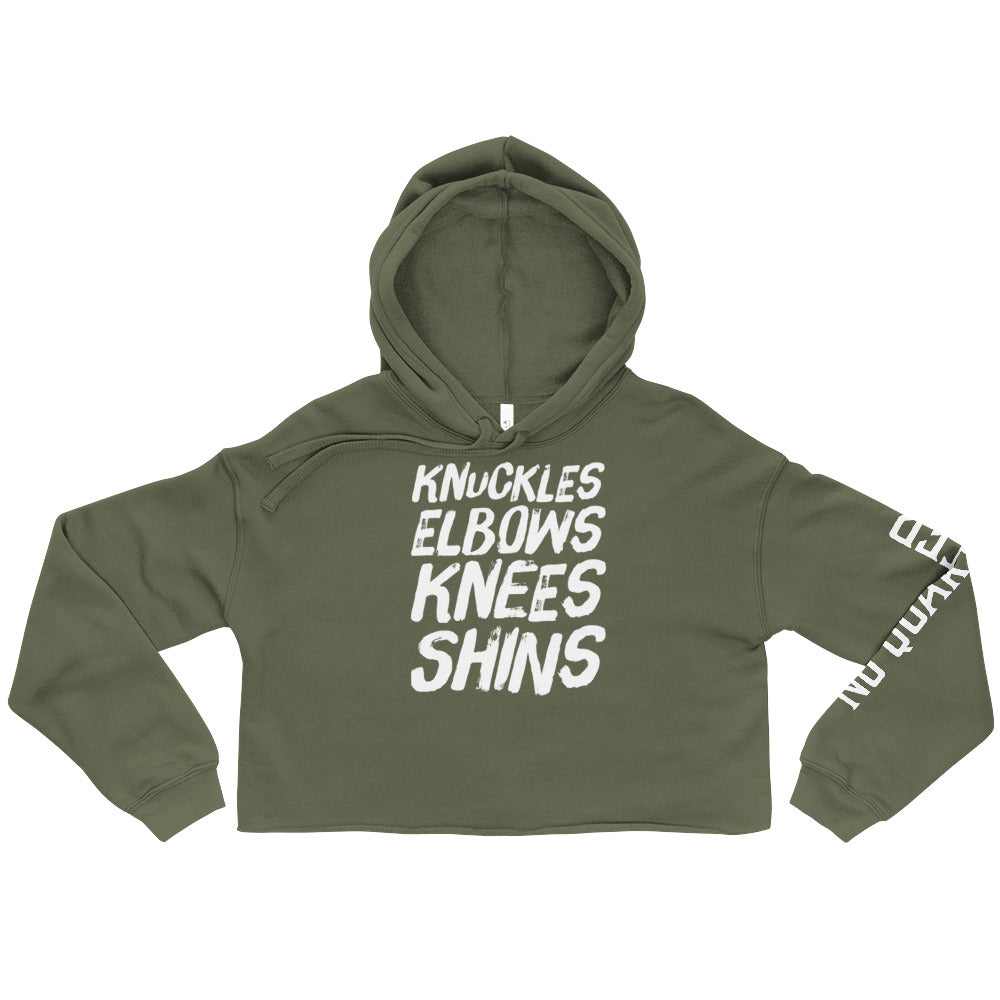 Knuckles Crop Hoodie