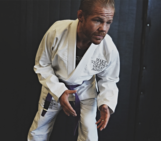 Make Violence Great Again White Gi