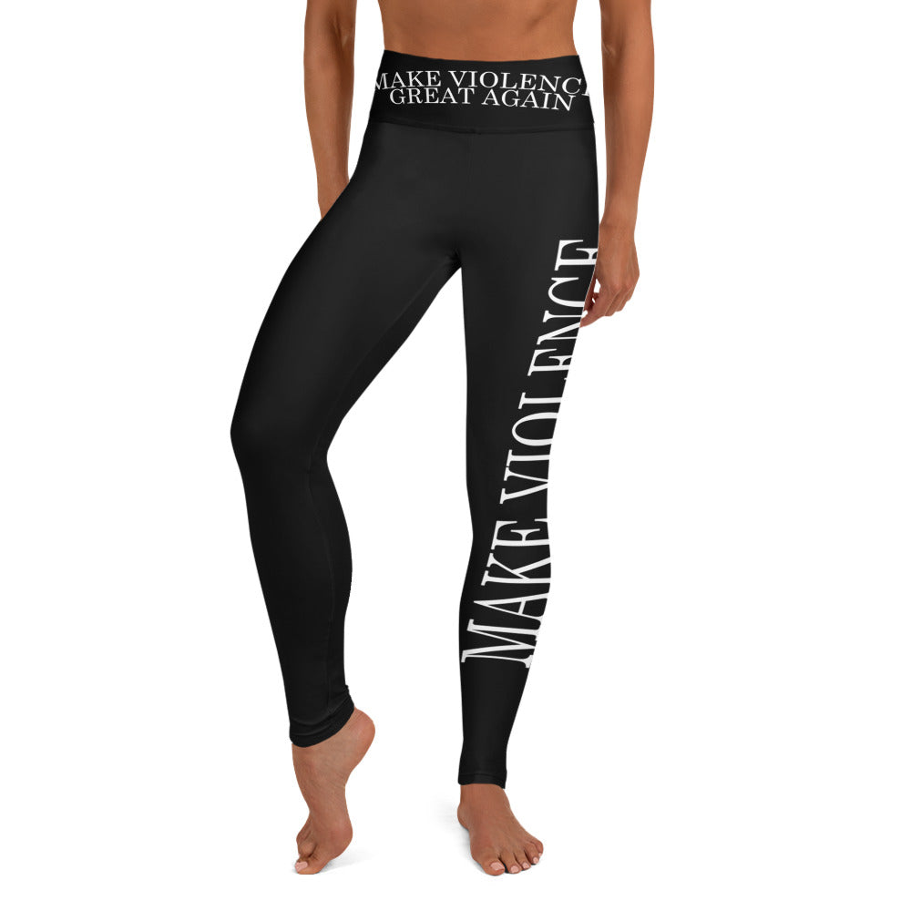 Make Violence Great Again Leggings – No Quarter Clothing