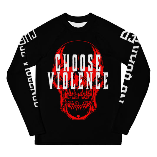 Choose Violence '23 Youth Rash Guard