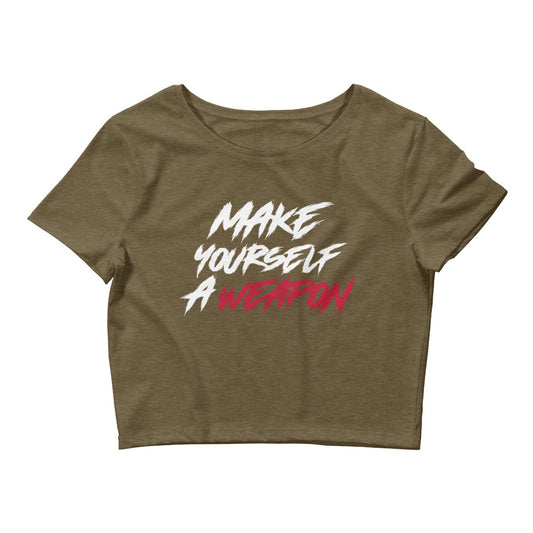 Weapon Women’s Crop Tee